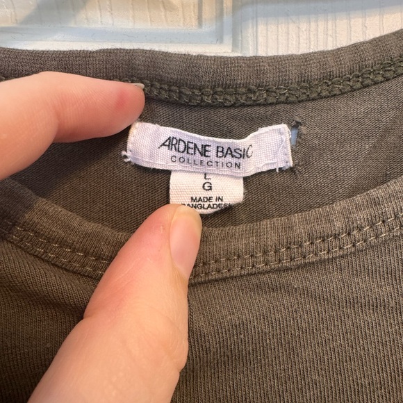 Ardene Basic Olive Tee - Picture 4 of 4